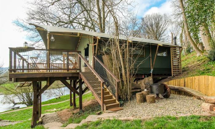 Glamping Holidays in the woods, Hay-on-Wye, Wales